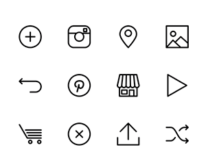 Auswahl Icons