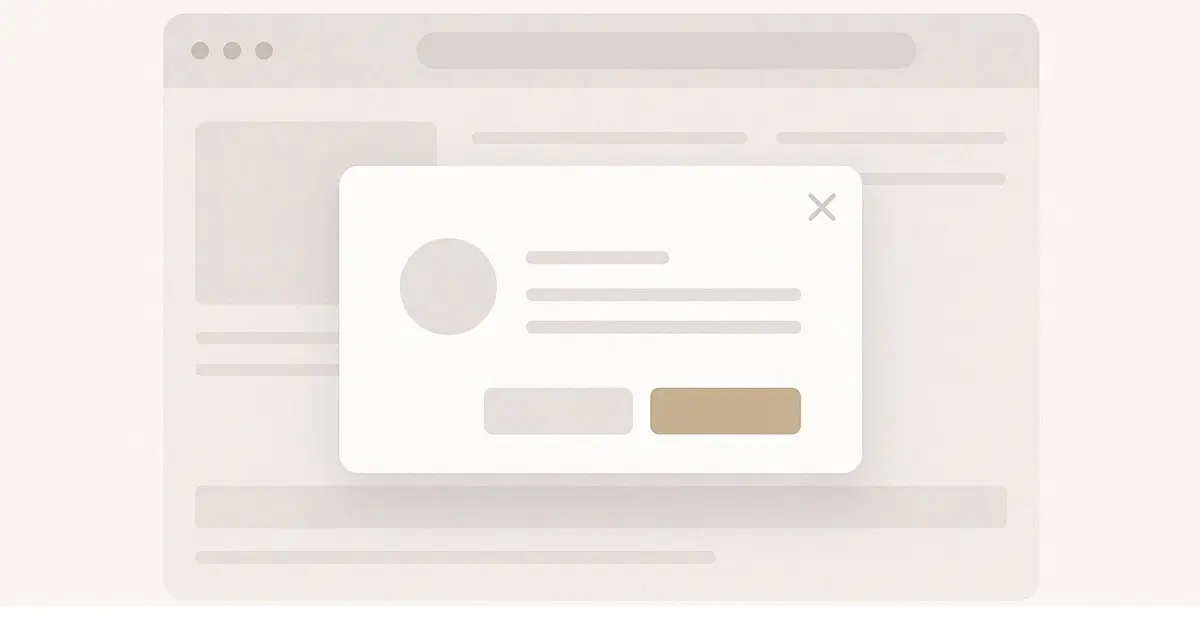 Modale Fenster in Shopware 6: So setzt Du sie richtig ein-featured