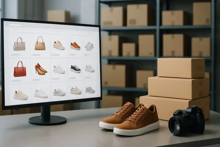 Produktfotografie und Shopbild-Auslieferung im E-Commerce-Kontext