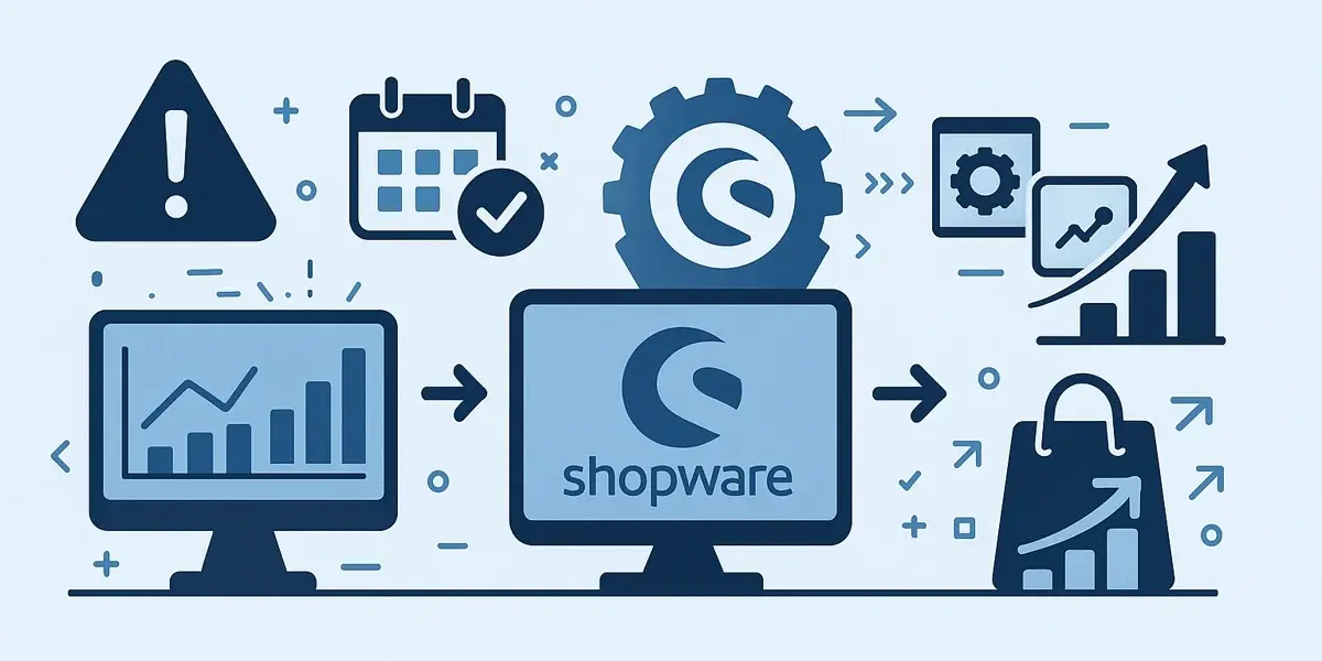 Systemwechsel im E-Commerce: Erfolgreich zu Shopware migrieren-featured