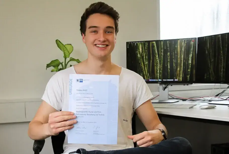 Auszeichnung: Landesbester Mediengestalter!-featured