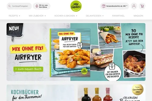 Vorschau des Mixgenuss Webshops Vorschau des Mixgenuss Webshops