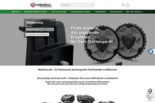 Vorschau des Robotico Webshops Vorschau des Robotico Webshops