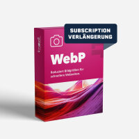 Subskription Verlängerung - WebP Bilder